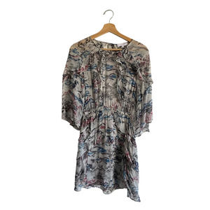 IRO Snakeskin Print Mini Dress